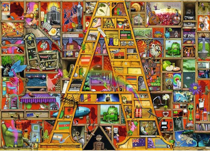 Productafbeelding Ravensburger Geweldig alfabet "A" (1000 onderdelen)