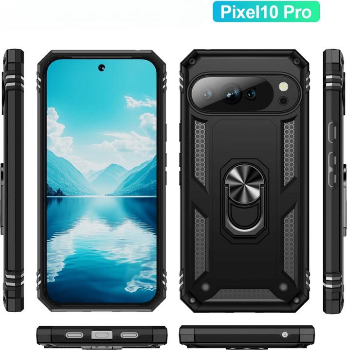 Produktbild Cover-Discount Google Pixel 10 / 10 Pro - Robustes Back Cover mit Kickstand (Google Pixel 10, Google Pixel 10 Pro)