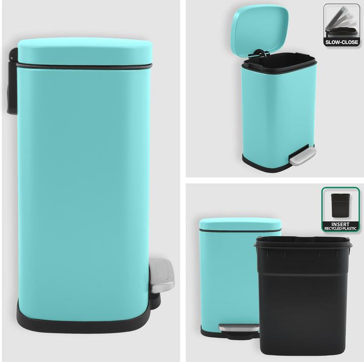 Produktbild spirella Akira Matt 5l Treteimer Matt-Aqua (5 l)