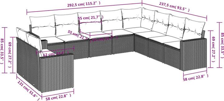 Produktbild vidaXL Daniela