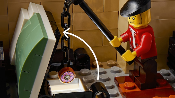 Image du produit LEGO Le Commissariat de police (10278, LEGO Creator Expert, LEGO difficiles à trouver)