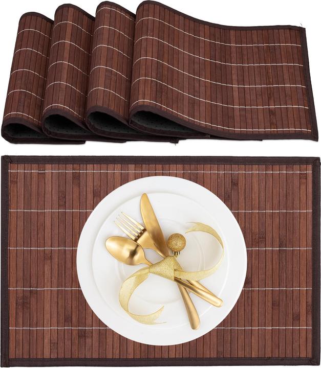 Productafbeelding Relaxdays 4x Tischset (4 Pcs., 45 x 30 cm)
