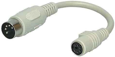 ROLINE PS/2 Cable, Plug To Socket, 1.8 M | Keyboard Cables At Very - View #8