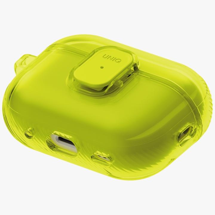 Image du produit Uniq Case Glase Pro for AirPods Pro 3 Lock Case yellow (Manchon pour casque d'écoute)