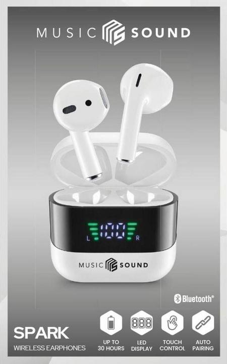 Actual product image Music Sound Btmstwssparkw (No noise cancellation, 6 h, Wireless)