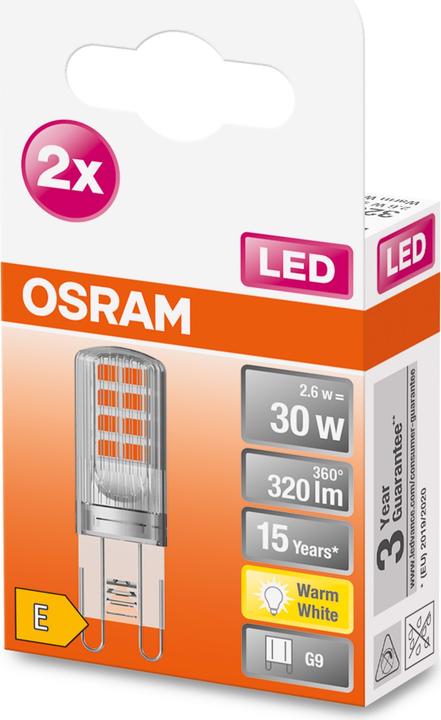 Immagine prodotto Osram Pin (G9, 2.60 W, 320 lm, 1 x, E)
