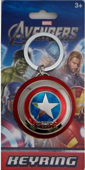Immagine prodotto WTT PORTA CLE AVENGERS 2 CAPTAIN AMERICA SHIELD METALLIQUE 67421/180