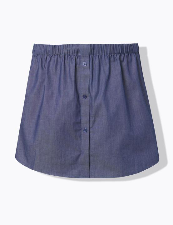 Actual product image Ulla Popken Denim Look Blouse Extender (60)