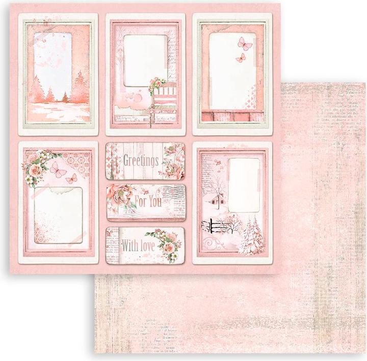 Image du produit Stamperia Bloc de scrapbooking "Roseland", 10 feuilles, 30,5 x 30,5 cm (190 g/m², 10 x)
