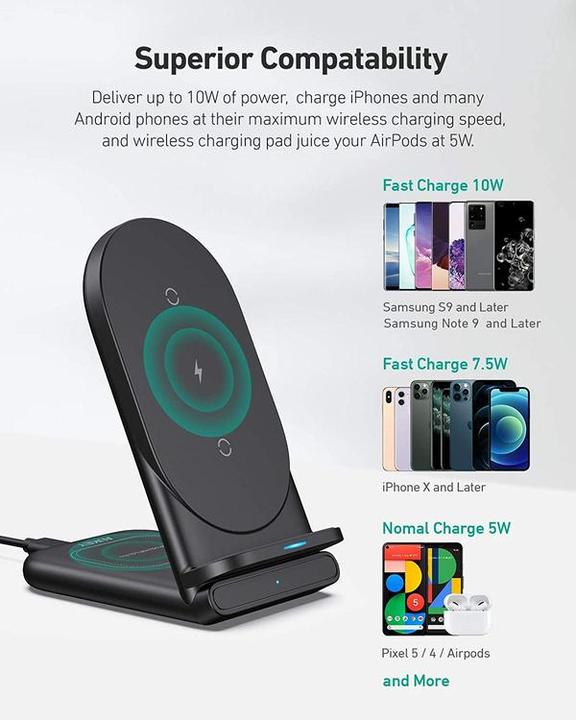 Actual product image Aukey LC-A2 2 in 1 Aircore Charging Station (10 W)