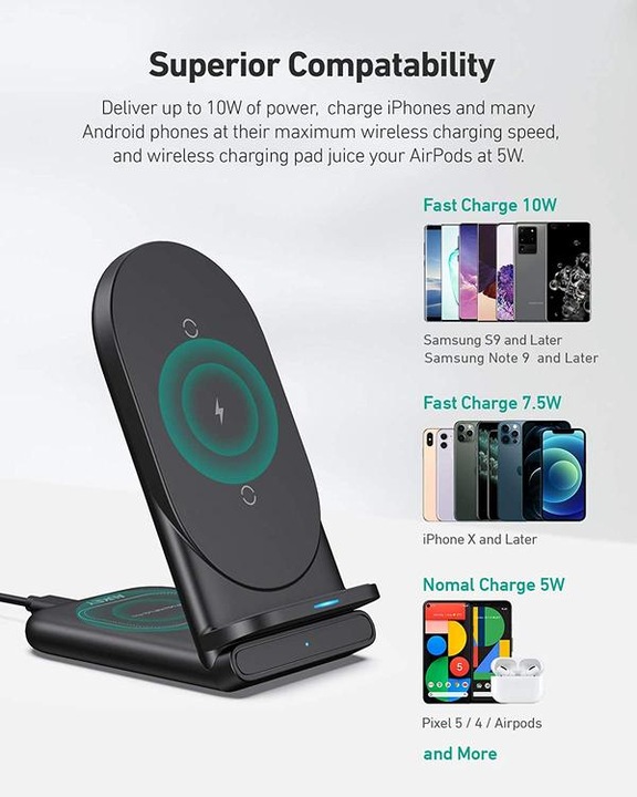 Produktbild Aukey LC-A2 2 in 1 Aircore Charging Station (10 W)