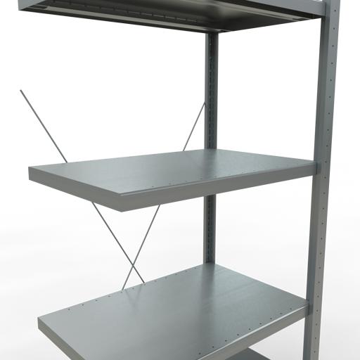 Actual product image Schulte Lagertechnik MULTIplus250 boltless bay system with cross brace