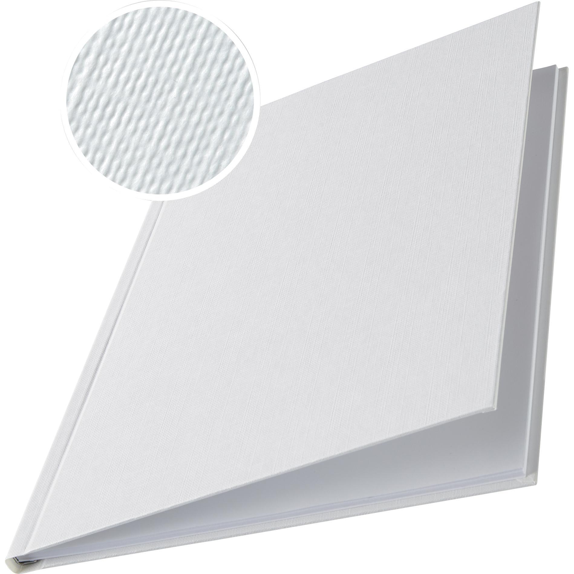 Leitz, Mappe, impressBIND Mappen Hard Cover A4 10 Stk. - 3,5 mm, weiss (A4, 10 x)