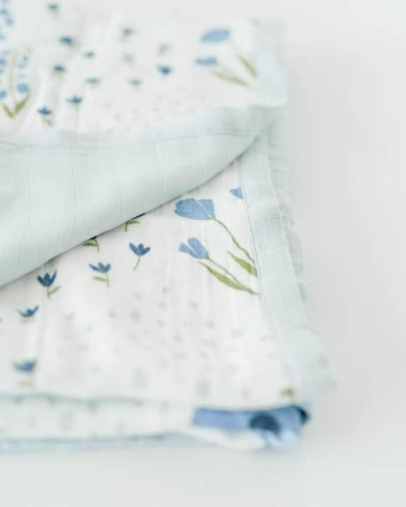 Actual product image little unicorn Deluxe Muslin Quilt (120 x 120 cm)