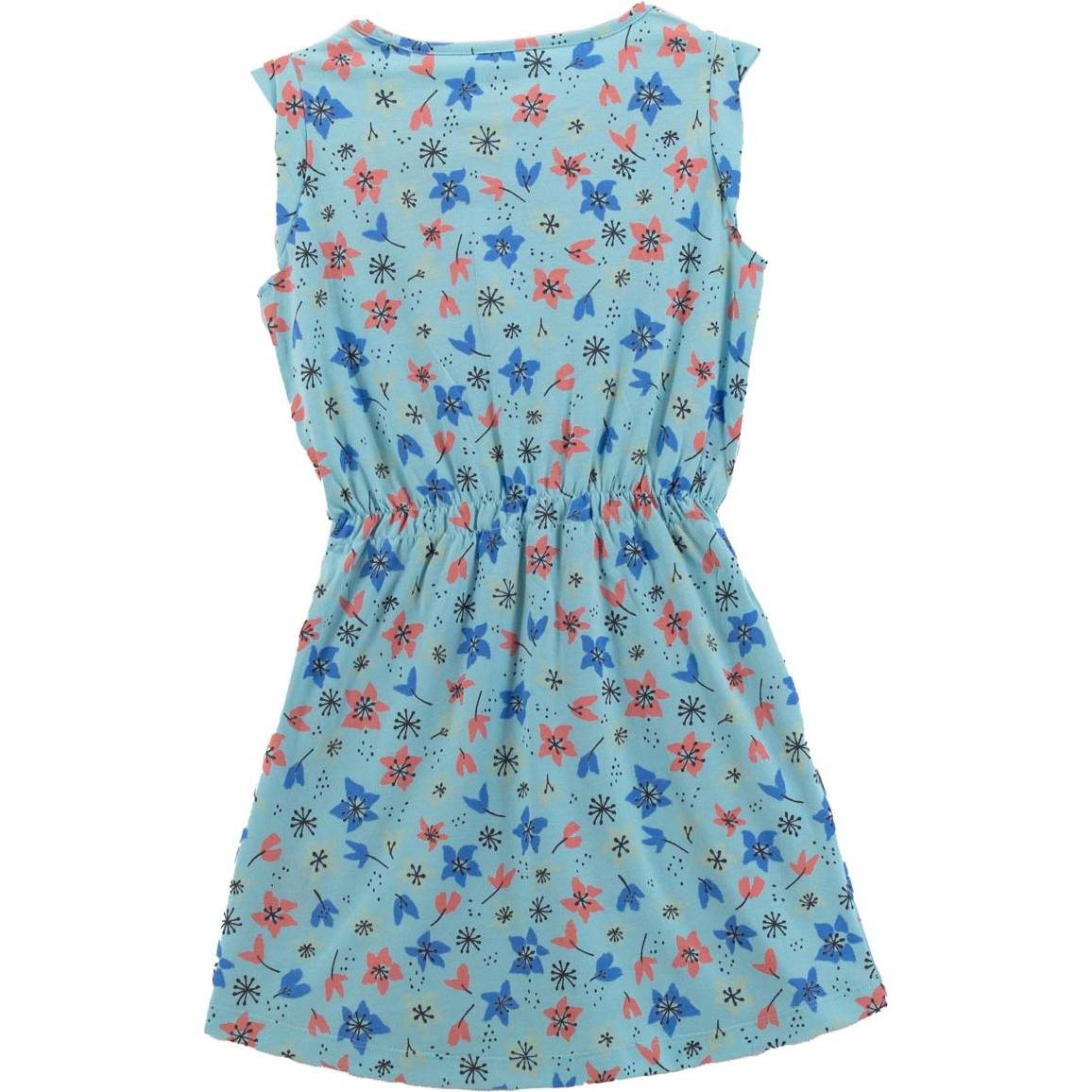 Thumbnail - Jack Wolfskin, Herren, Kleider, Lily Lagoon Dress Kinder Kleid Sommerkleid Mädchen, Blau, (128)