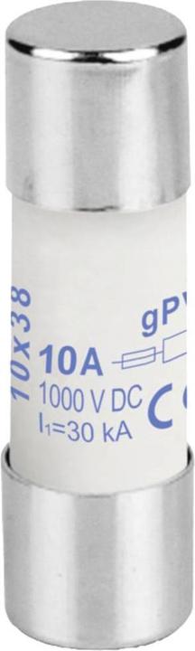 Actual product image Weidmüller 2783230000 FUSE 10X38 10A 1000 VDC GPV Microfuse (Ø x L) 10.3 mm (10 A)