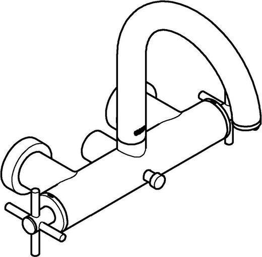 Actual product image Grohe Atrio bath mixer