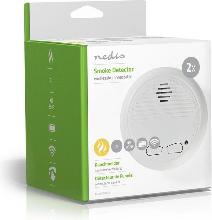 Image du produit Nedis Détecteur de fumée