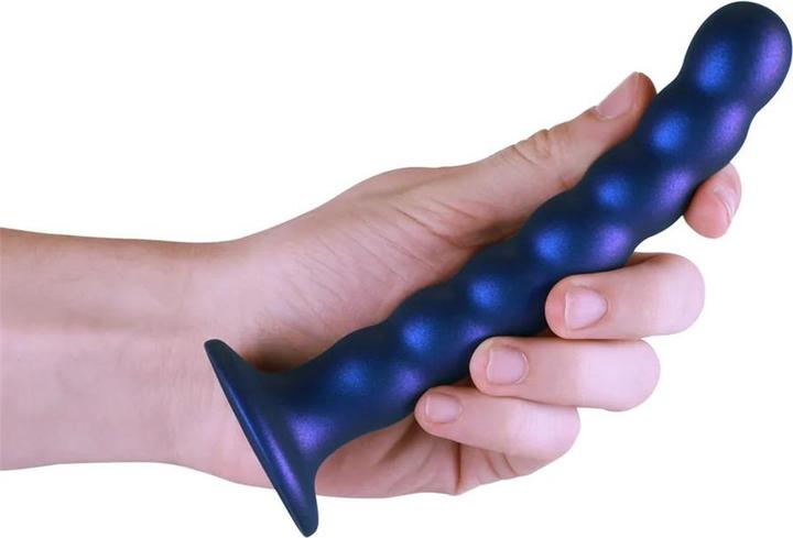 Produktbild Ouch! Beaded Silicone G-Spot Dildo - 6,5" / 16,5 cm