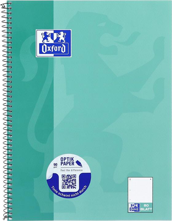 Produktbild Oxford Collegeblock Scribzee (A4+, Gepunktet, Weicher Einband)