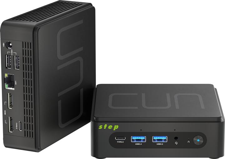 Produktbild Step PC Micro CUN 512 ohne Betriebssystem (i5-1235U 8GB DDR4 512GB NVMe SSD WLAN/Bluetooth) (Intel Core i5-1235U, 8 GB, 512 GB, Intel Iris Graphics)