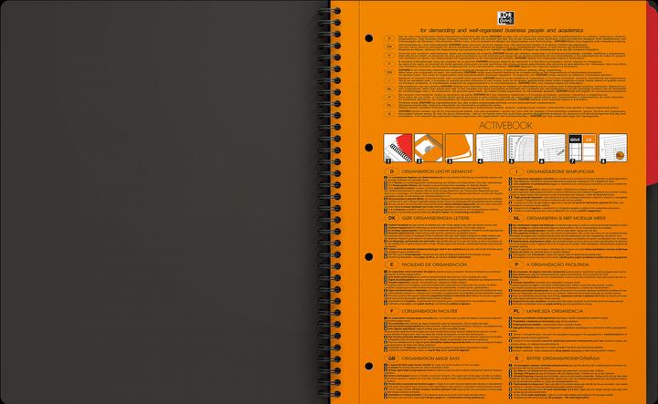 Produktbild Oxford Activebook (A4, Kariert, Weicher Einband)