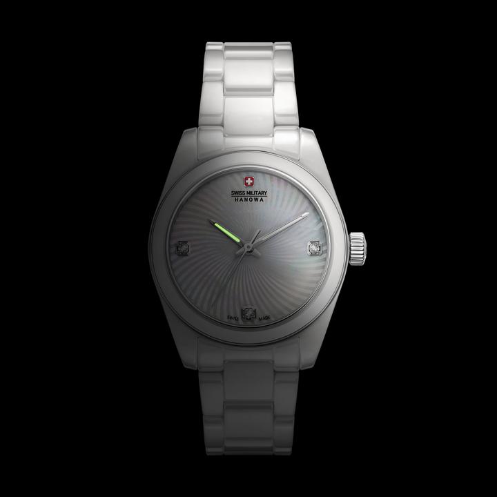 Immagine prodotto Swiss Military Hanowa Recluta svizzera Lady in ceramica (Fatto in Svizzera, 31.50 mm)