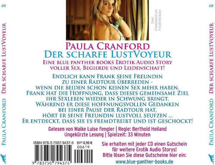 Image du produit Cranford:Le vif désirVoyeur Eroti (Paula Cranford)