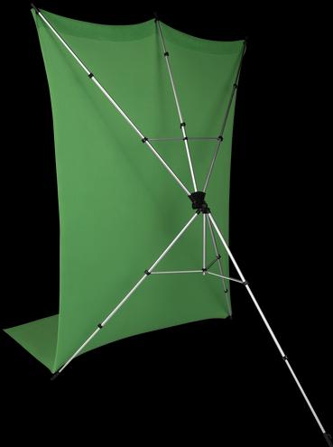 Produktbild Rollei X-Drop Hintergrund 3,0m Grün (300 cm, 150 cm)