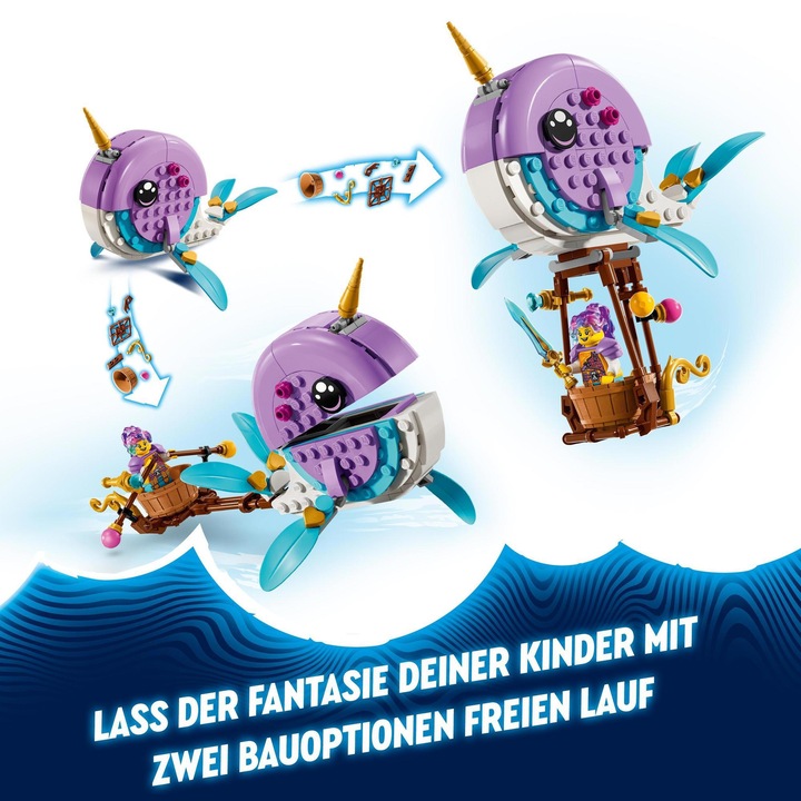 Immagine prodotto LEGO 71472 La mongolfiera di Izzie's Narwhal (71472, LEGO Dreamzzz)