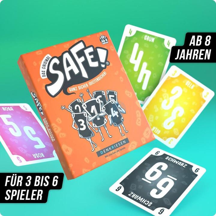 Produktbild Denkriesen Safe!® Das Original - Ganz sicher idiotensicher! (Deutsch)