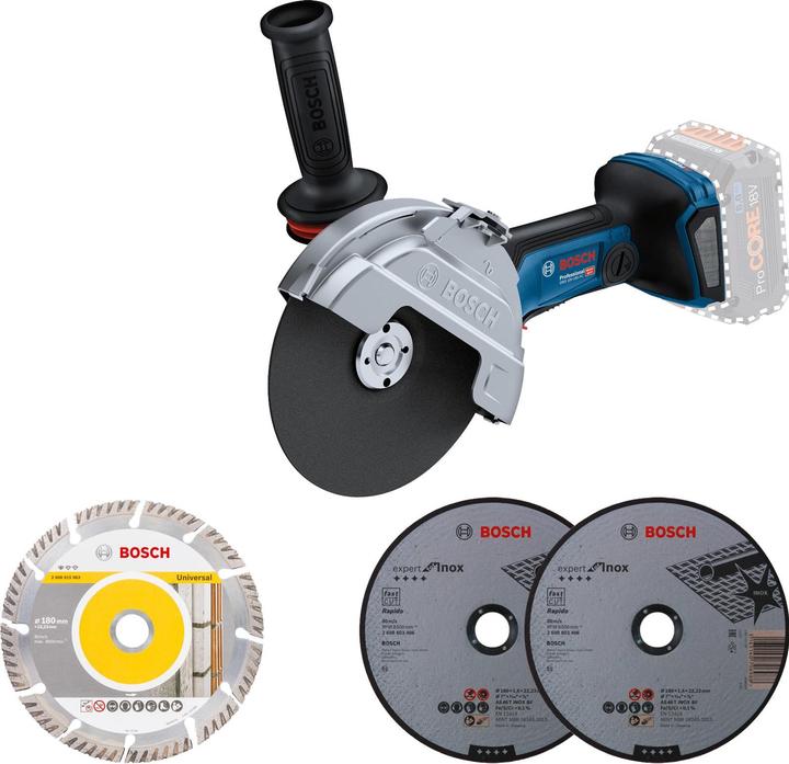 Bosch Professional GWS 18V-180 PC (180 mm)