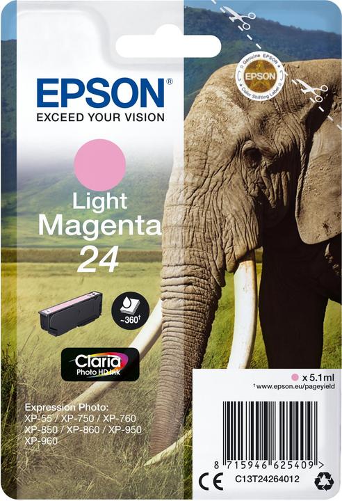 Produktbild Epson Claria Photo HD Ink Lgt Mag 24 (PM)