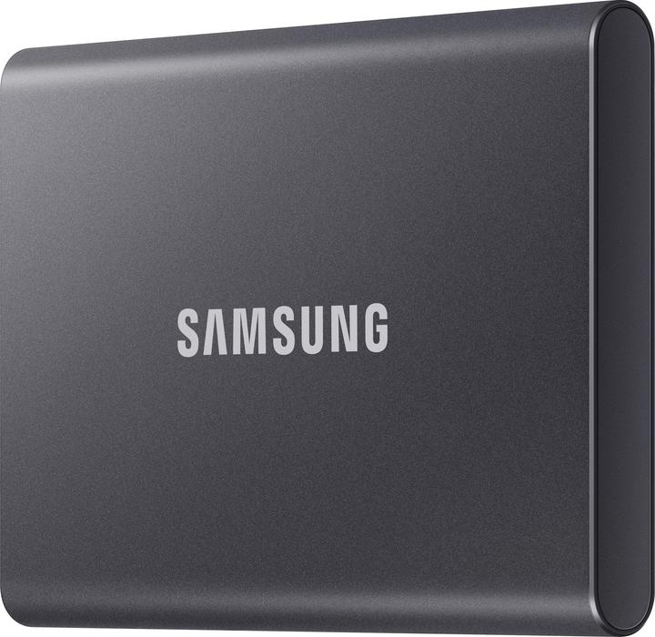 Actual product image Samsung Portable T7 Titan Grey (4 TB)