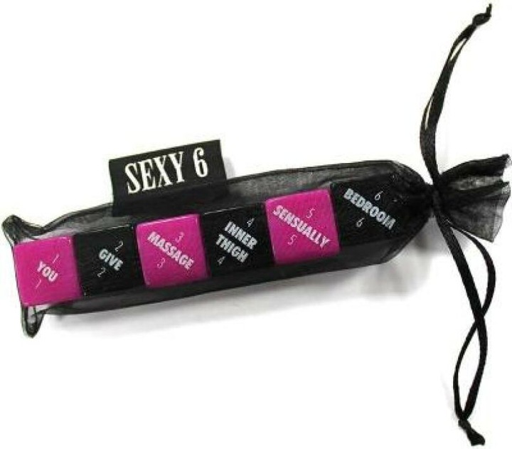 Productafbeelding Creative Conceptions Sexy 6 dobbelstenen - Voorspel Editie (Dobbelspelletjes, Engels)