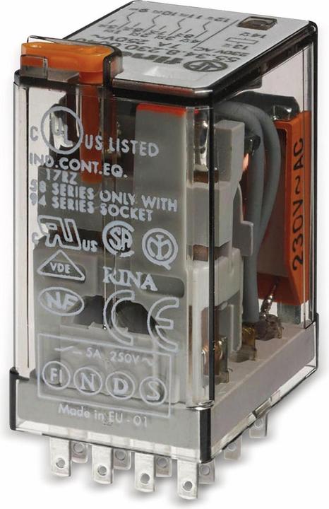 Produktbild Finder Steckrelais 24VAC 7A 4-polig