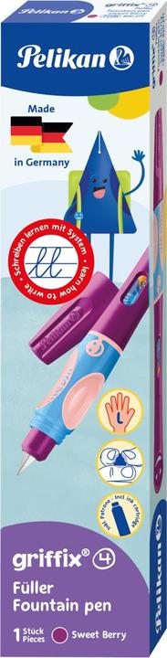 Produktbild Pelikan Füllhalter Griffix 820271 sweet berry, Linkshänder (Sweet Berry, 1 x)