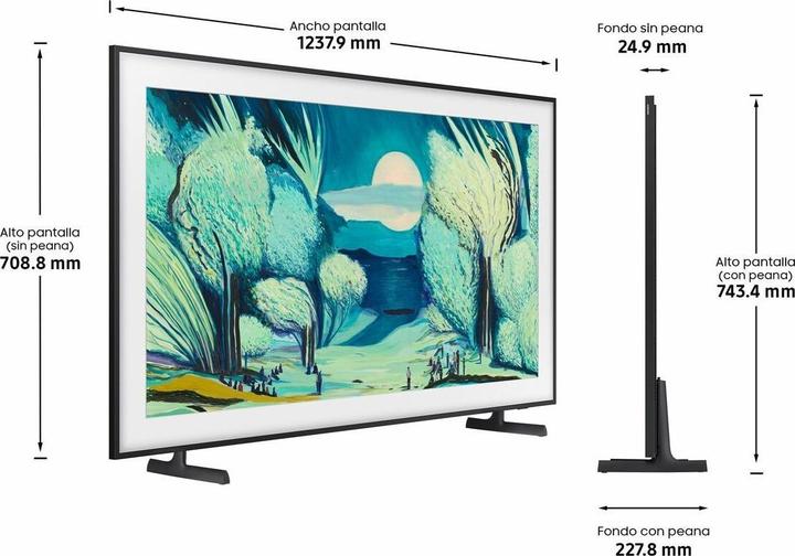 Actual product image Samsung TQ55LS03FAU (55", QLED, 4K, 2025)