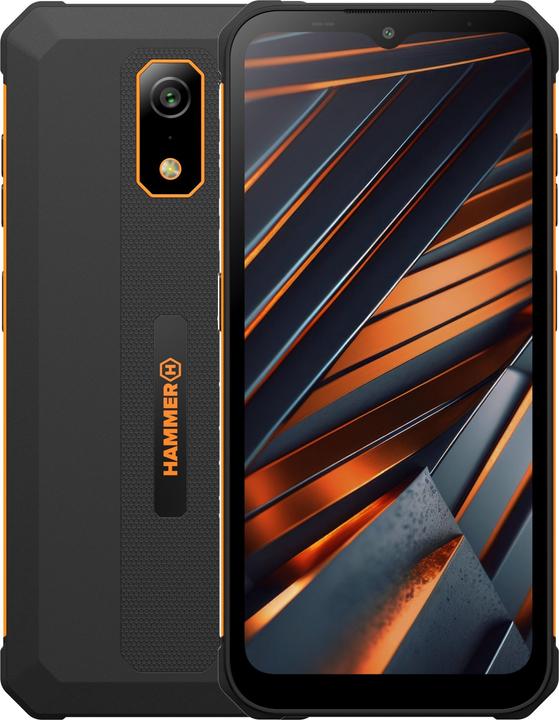 Image du produit Myphone Smartphone Iron Va étanche antichoc etange (64 Go, Noir / Orange, 6.56", Double SIM, 13 Mpx, 4G)