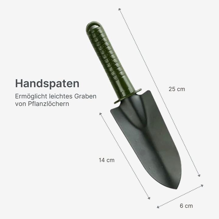 Actual product image Hermex Garden tool set Garden shovel Hand spade Cultivator Weed cutter