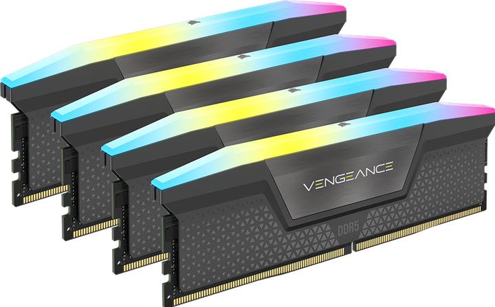 Produktbild Corsair D564GB 5600-36 Vengeance RGB bk K2 COR EXPO (4 x 16GB, 5600 MHz, DDR5-RAM, DIMM)