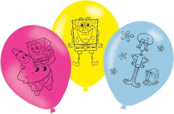 Amscan Luftballons zum SpongeBob-Geburtstag (6x)
