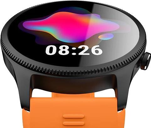 Actual product image Noise NoiseFit Halo Smartwatch Fiery Orange (42 mm)