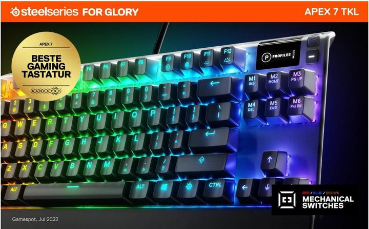 Image du produit SteelSeries Apex 7 TKL (Allemagne, Filaire)