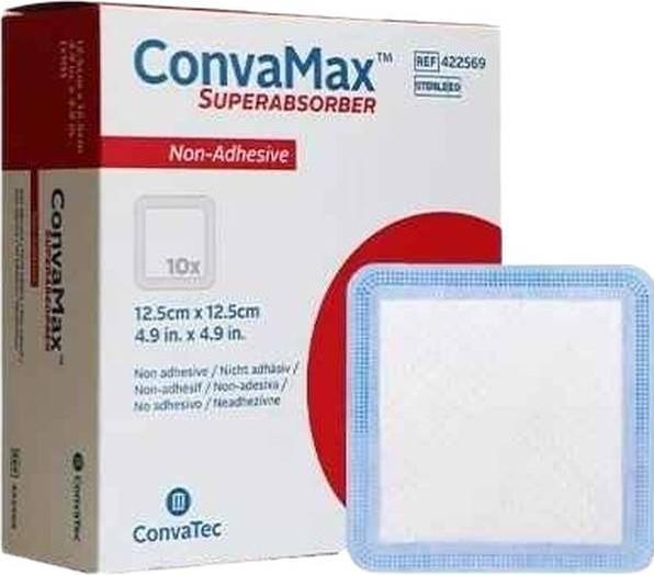 Image du produit ConvaTec Superabsorber 12.5x12.5cm nicht adhäsiv (10 x)