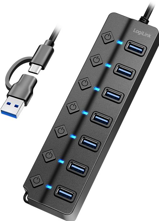 Produktbild LogiLink UA0420 (USB-C, 7 Ports)