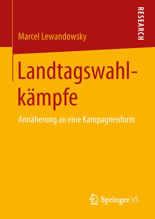 Produktbild Landtagswahlkämpfe (Marcel Lewandowsky, 2013)
