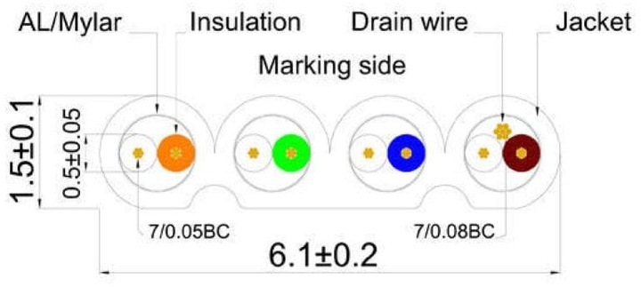 Productafbeelding Wirewin Netwerkkabel (STP, CAT6, 7.50 m)