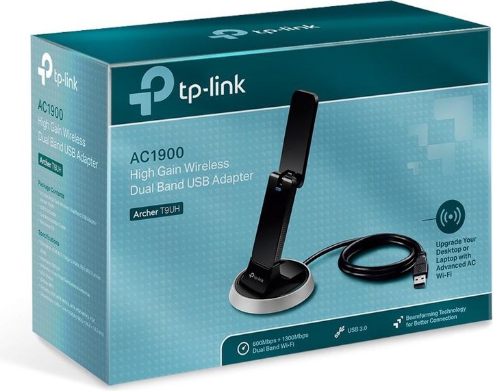 Immagine prodotto TP-Link Archer T9UH: adattatore AC1900 USB 3.0 (USB 3.0)