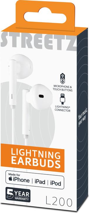 Actual product image Streetz L200 (No noise cancellation, Cable)